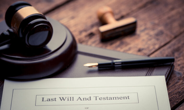 Last Will and testament document